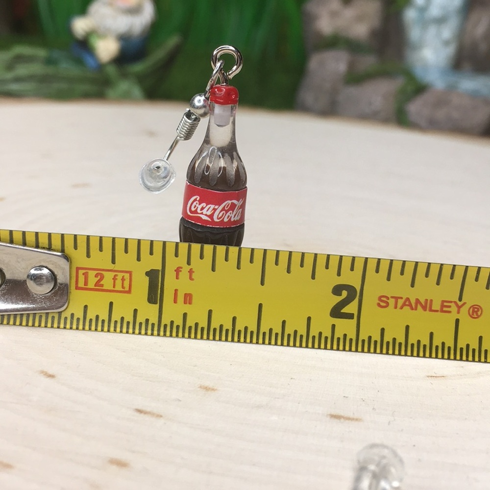 Coca Cola Bottle Earrings - Picture 7 of 7